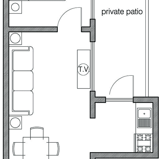 SUITES CON PATIO - Lorenzana 9 BIS - Casa San Rafael